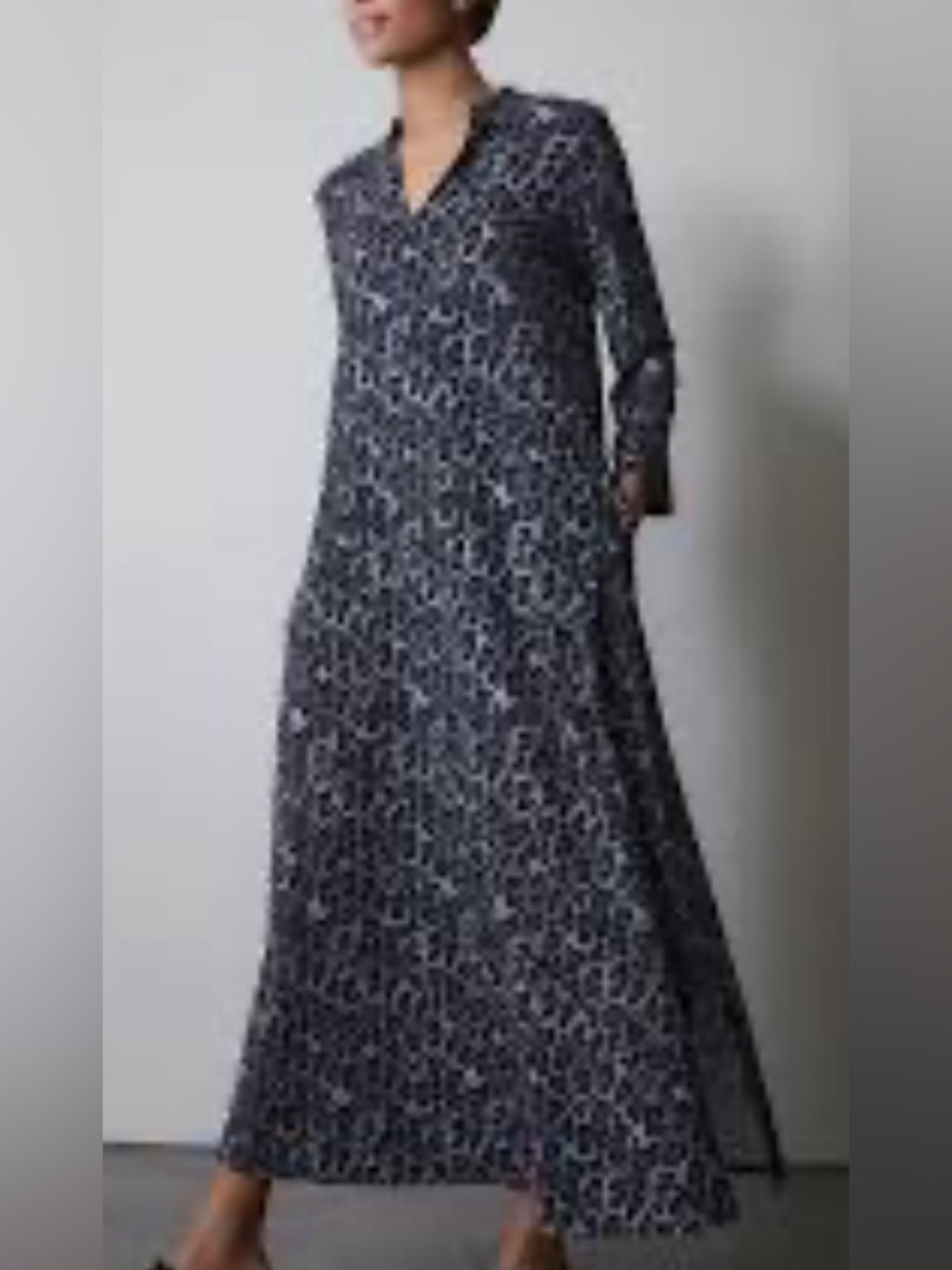 Like New Natori Oversized Animal Print Maxi Dress/ Caftan